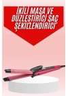 Saç Şekillendirici Düzleştirici ve Maşa Özellikli Şekillendirici Seramik Kaplama