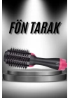 Saç Şekillendirici Ve Saç Düzleştirici Fön Tarağı Tarak Fırça 1200w Saç Kurutma
