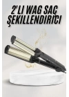 Saç Şekillendirici Wag Maşa Su Dalga Maşası Tüm Saç Tiplerine Uygun