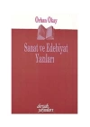 Sanat ve Edebiyat Yazıları