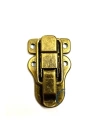 Sandık, Kutu Klipsi, Ön Kilidi - 48x30mm, Antik, 1 Adet