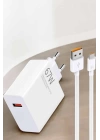 Şarj Aleti 67W Hızlı Şarj Turbo Type-C Uyumlu Şarj Adaptörü Kablosu