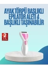 Şarjlı Epilatör ve Ayak Törpüsü Seti