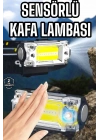 Şarjlı Kafa Feneri Suya Dayanıklı Ayarlanabilir Kamp Feneri