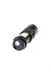 Şarjlı LED El Feneri - 14500 Pil Dahil, 4 Işık Modu, Mini Boy