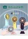 Şarjlı Masa Ve El Fanı Taşınabilir Şarjlı Edilebilir Mini Fan