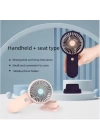 Şarjlı Masa Ve El Fanı Taşınabilir Şarjlı Edilebilir Mini Fan