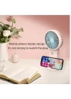 Şarjlı Masa Ve El Fanı Taşınabilir Şarjlı Edilebilir Mini Fan