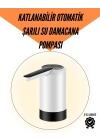 Şarjlı Su Pompası 8000mAh | Cam Damacana Uyumlu | Tek Tuşla Kontrol | USB Şarjlı Otomatik Dolum