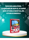 Şarjlı Taşınabilir El Oyun Konsolu 400 Oyun