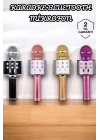 Şarjlı ve Uzun Pil Ömürlü Karaoke Mikrofon USB Bellek Destekli, Profesyonel Ses