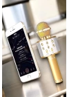 Şarjlı ve Uzun Pil Ömürlü Karaoke Mikrofon USB Bellek Destekli, Profesyonel Ses