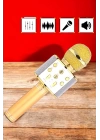 Şarjlı ve Uzun Pil Ömürlü Karaoke Mikrofon USB Bellek Destekli, Profesyonel Ses