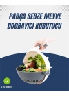 Sebze Doğrama ve Rendeleme İçin Pratik Mutfak Aparatı