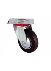 Servis Tekeri - Tablalı Siyah Döner - Çap 150 Mm