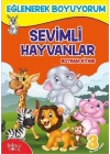 Sevimli Hayvanlar Boyama Kitabı