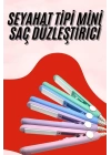 Seyahat Tipi Taşınabilir Saç Düzleştirici Saç Şekillendirici Yüksek Isı Ayarlı