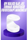 Seyehat Tipi Mini Oje Kurutucu Ultraviole Mor Işık Protez Tırnak Kurutucu