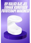 Seyehat Tipi Mini Oje Kurutucu Ultraviole Mor Işık Protez Tırnak Kurutucu