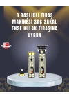 Sıfır Boşluk T Bıçaklı Erkek Bakım Seti – Çok Başlıklı