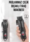 Sıfır Tıraş Makinesi Dijital Göstergeli Paslanmaz Çelik Bıçaklı Taşınabilir