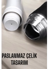 Şık ve Dayanıklı 3 Bardaklı Termos Seti Uzun Süre Isı Koruma Özellikli