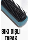 Sıkı Dişli Taşınabilir İyon Özelliği Seyahat Tipi Saç Düzleştirici Fön Tarak