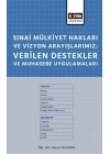 Sınai Mülkiyet Hakları ve Vizyon Arayışlarımız; Verilen Destekler ve Muhasebe Uygulamaları