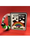 Siyah Beyaz Çıngıraklı Kitaplar Renkler