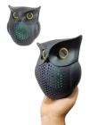 Siyah Bluetooth Hoporlör Baykuş Speaker Bluetooth 5.0 Bağlantılı