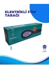 Siyah Renk Seramik Elektrikli Saç Düzleştirici Fırça – 210°C Isı Ayarı