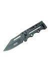 Sog Ac77bk Siyah Yaprak Kamp Çakı 15 Cm - Metal Sap, Kılıflı