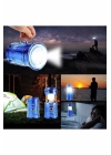Solar Şarjlı Kamp Lambası Güneş Enerjili Kızaklı Kamp Feneri Çadır Feneri Led Işıldak