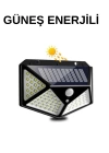 Solar Sensörlü Duvar Lambası Bahçe Lambaso Parlak Beyaz Işık Suya Dayanıklı