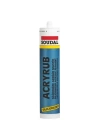 Soudal Acryrub Silikonize Mastik 310 ml Bronz