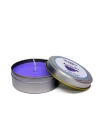 Soya Wax Mum Kokulu Tenekede Lavender