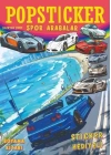 Spor Arabalar Boyama Kitabı Popsticker