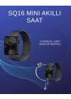 SQ-16 Mini Series 10 Akıllı Saat | Spor Modları, Bildirim ve Müzik Kontrolü