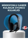 Stereo Mikrofonlu Kablolu Oyun Kulaklığı – Konforlu ve Net Ses İletimi
