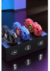 Stres Çarklı Bluetooth Kulaklık Kablosuz Kırmızı Yüksek Ses Kaliteli
