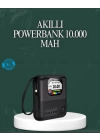 Su Geçirmez 10000 mAh Powerbank ve Akıllı Saat Özellikli Taşınabilir Şarj