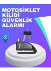 Su Geçirmez Alarm Disk Kilidi Motosiklet Scooter Bisiklet Güvenlik