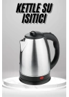 Su Isıtıcı 220 - 240 V Paslanmaz Çelik Kettle Uzun Ömürlü 2000 Watt