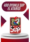 Sup Atari Retro 400 Nostalji Oyunlu Mini Atari Taşınabilir Oyun Konsolu