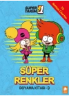 Süper 1 Takım Süper Renkler Boyama Kitabı - 3