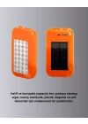 Suya Dayanıklı Güneş Paneli Destekli Powerbank ve Işıldak