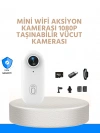Suya ve Darbeye Dayanıklı Kompakt Spor Kamera 1080P