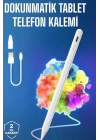 Tablet Kalemi iOS Android Windows Uyumlu Yedek Uçlu Universal Çizim Kalemi