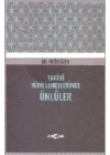 Tarihi Türk Lehçelerinde Ünlüler