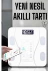 Tartı Baskül Dijital Elektronik Tartı Vücut Analiz Wifi Akıllı Yağ Ölçer